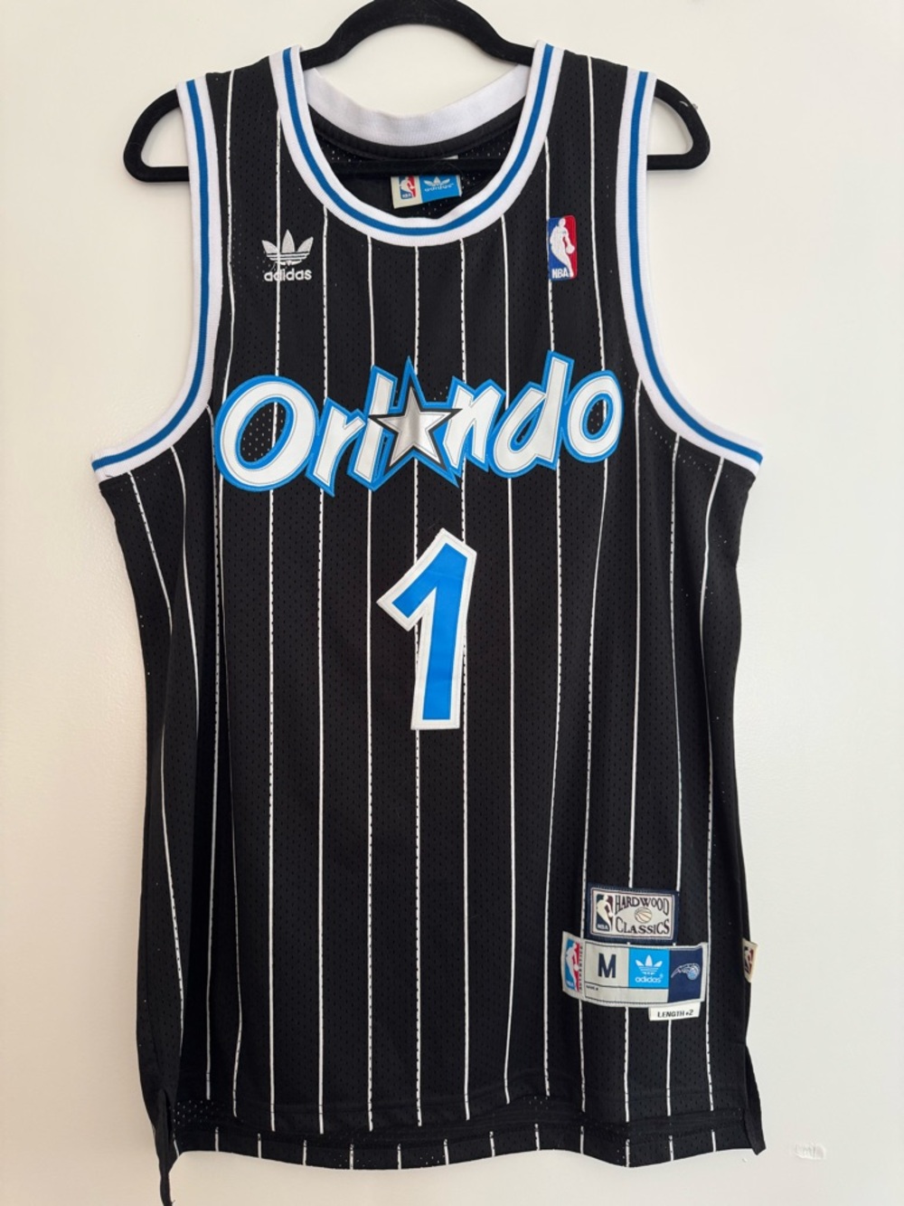 Men’s Orlando Magic Hardwood Classics Tracy McGrady Vintage Jersey